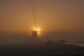 Hollande Sonnenaufgang von Boudewijn Rietveld