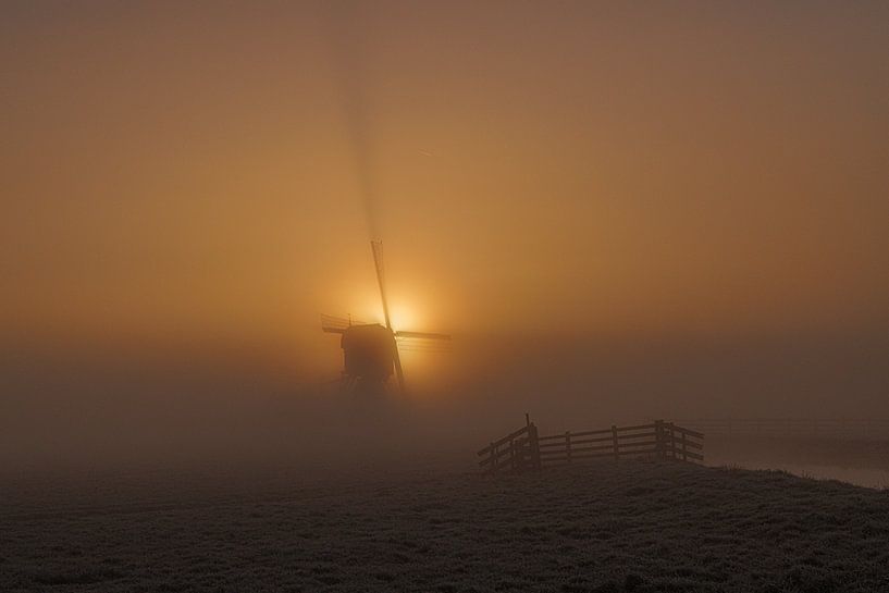 Hollande sunrise by Boudewijn Rietveld