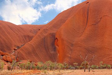 Uluru (Ayers Rock) van Inge Hogenbijl
