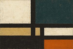 Abstraktes Bauhaus × Brutalismus Zwei