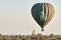 Hete luchtballon over Bagan