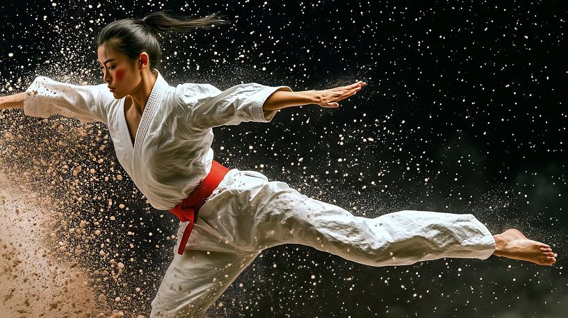 Dynamic kick by Frank Heinz