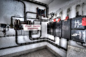 Dongecentrale Geertruidenberg voormalige elektriciteitscentrale later vervangen door de Amercentrale