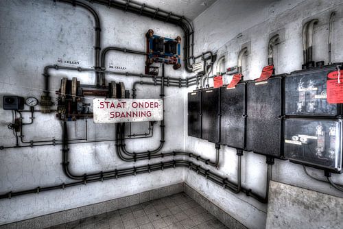 Dongecentrale Geertruidenberg voormalige elektriciteitscentrale later vervangen door de Amercentrale