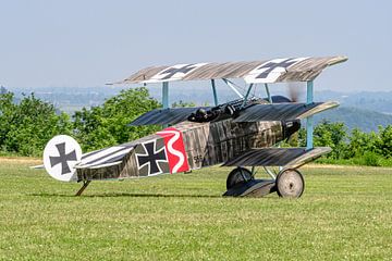 Fokker DR.1 driedekker replica. van Jaap van den Berg