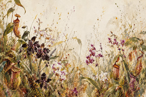 Indonesian Tropical Botanicals - Contemporary Botanical Painting