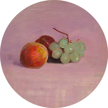 Stil leven met fruit door Odilon Redon van Studio POPPY