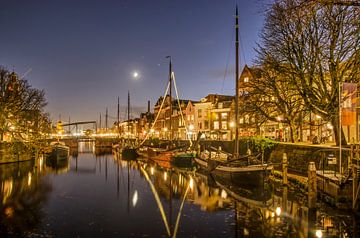 Aelbrechtskolk Delfshaven Rotterdam von Frans Blok