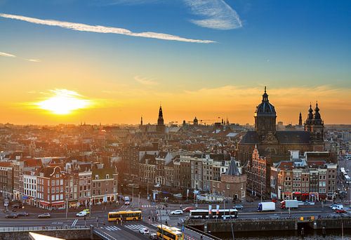 Amsterdam sunset