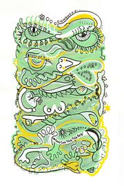 Wellen der Menschlichkeit von Yvonne Dutch Artist