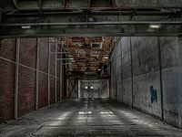 usine de couloir industriel