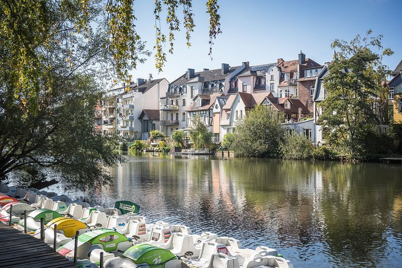 On the banks of the Lahn in Marburg by Jürgen Schmittdiel Photography