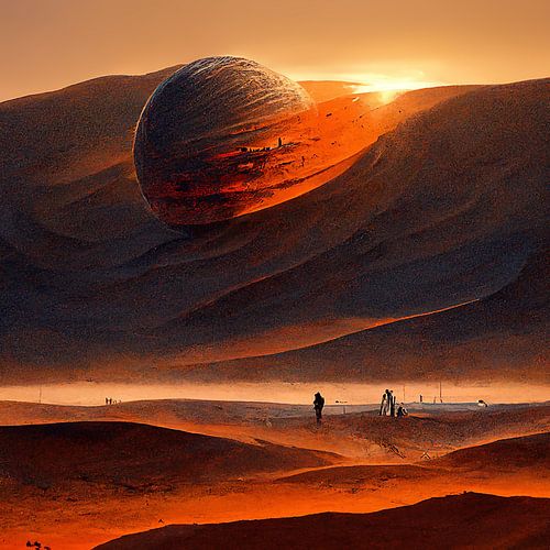 mars elon musk landschap