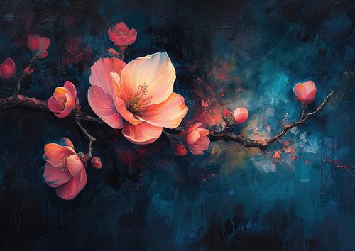 Séquence d'efflorescence nocturne