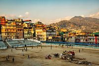 Kalimpong plein in Noord India