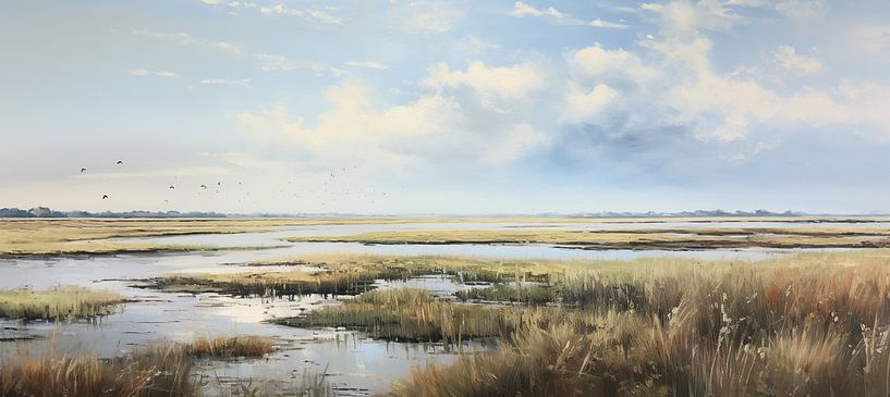 Painted Landscape by Wonderful Art
