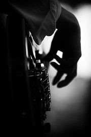 Bassiste de jazz sur Rob van der Teen