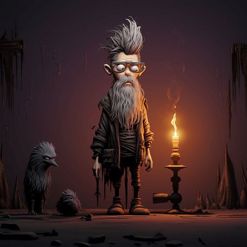 Flames of Wonder: A Magical Moment with Mr Archibald