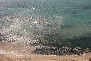 Griechisches Meer | Fotodruck Natur Insel Mykonos | Europa Reisefotografie von HelloHappylife