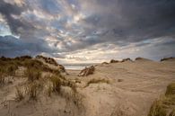 Storm clouds over the dunes of Zeeland! by Peter Haastrecht, van thumbnail