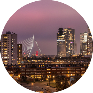 Rotterdam Skyline 1 van Nuance Beeld