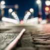 Street lighting with Bokeh in the evening by Fotografiecor .nl