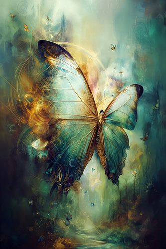 Majestic Creatures of the Wild: Morpho Menalaus