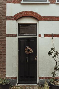 Porte d'entrée néerlandaise à Haarlem | Tirage photo d'art | Pays-Bas, Europe sur Sanne Dost