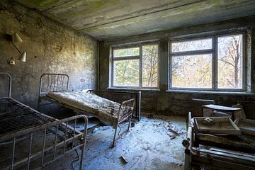 Hôpital de Pripyat - Tchernobyl.