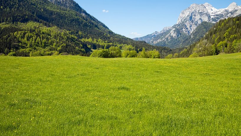 Landscape in the Alps by Bo Valentino