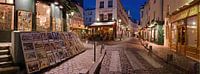 Rue Norvins in Montmartre at dusk / Rue Norvins at Montmartre at dusk by Nico Geerlings thumbnail