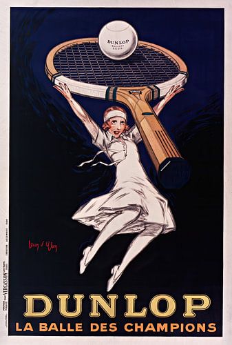 Jean d'Ylen - Dunlop, la balle des champions (1929)
