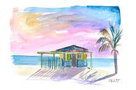 Karibik Strand Bar Hütte in Virgin Gorda von Markus Bleichner Miniaturansicht