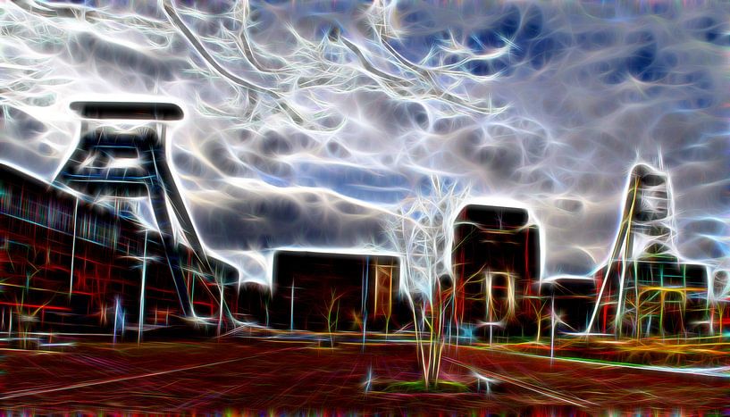 Ewaldneon 1 van Edgar Schermaul