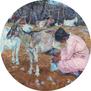 Fernando Fader, De geitenstal, 1926