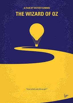 No177 My Wizard of Oz minimal movie poster