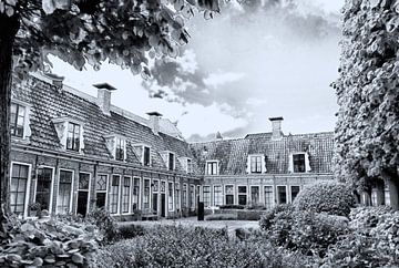 Der Hof des Pepergasthuis in Groningen von Jessica Berendsen