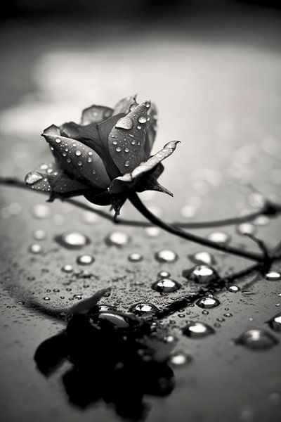 Monochrome Impressions No 4 by Treechild