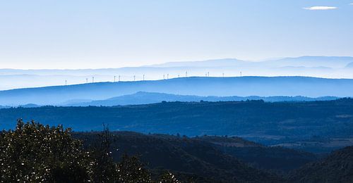 Uitzicht op de Pyreneeën