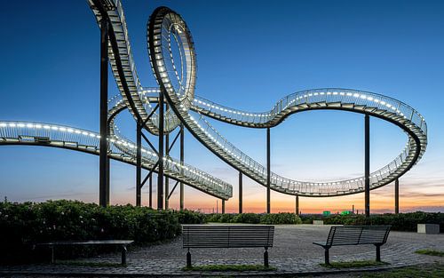 Tijger- en schildpaddeneiland, Duisburg, Duitsland