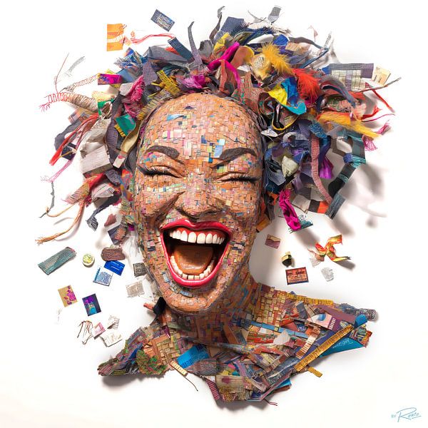 Eclectic Visions - Vibrant Spirit van byRenzo