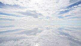 Unendlicher Horizont: Spiegelungen auf den Salzebenen von Artistic