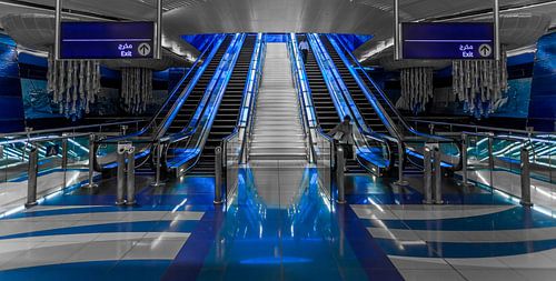 Metrostation Burjuman, Dubai