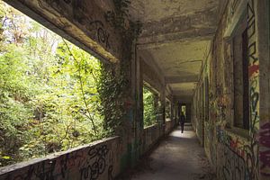 Urban exploring verlaten gebouwen België van Peter Haastrecht, van