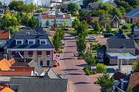 Sexbierum et ses environs depuis la tour de l'église Sixtus