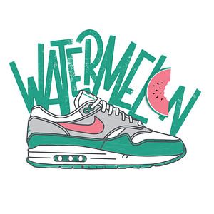 Nike Air Max 1 "Wassermelone" von Pim Haring