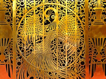 Art Nouveau haardrooster van Heinrich Vogeler van Ralph Rainer Steffens