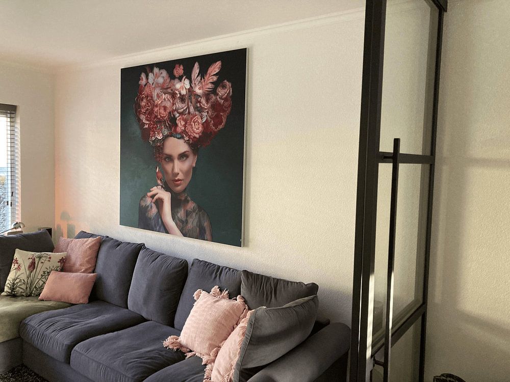 Crown of Flowers  by Floris van den O. 