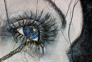 Blaues Auge von Kim Rijntjes