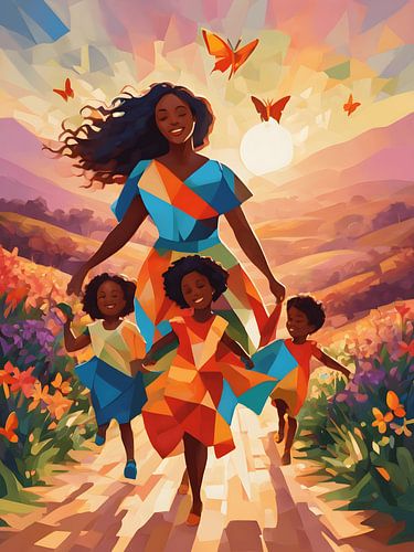 Moederschap puur geluk